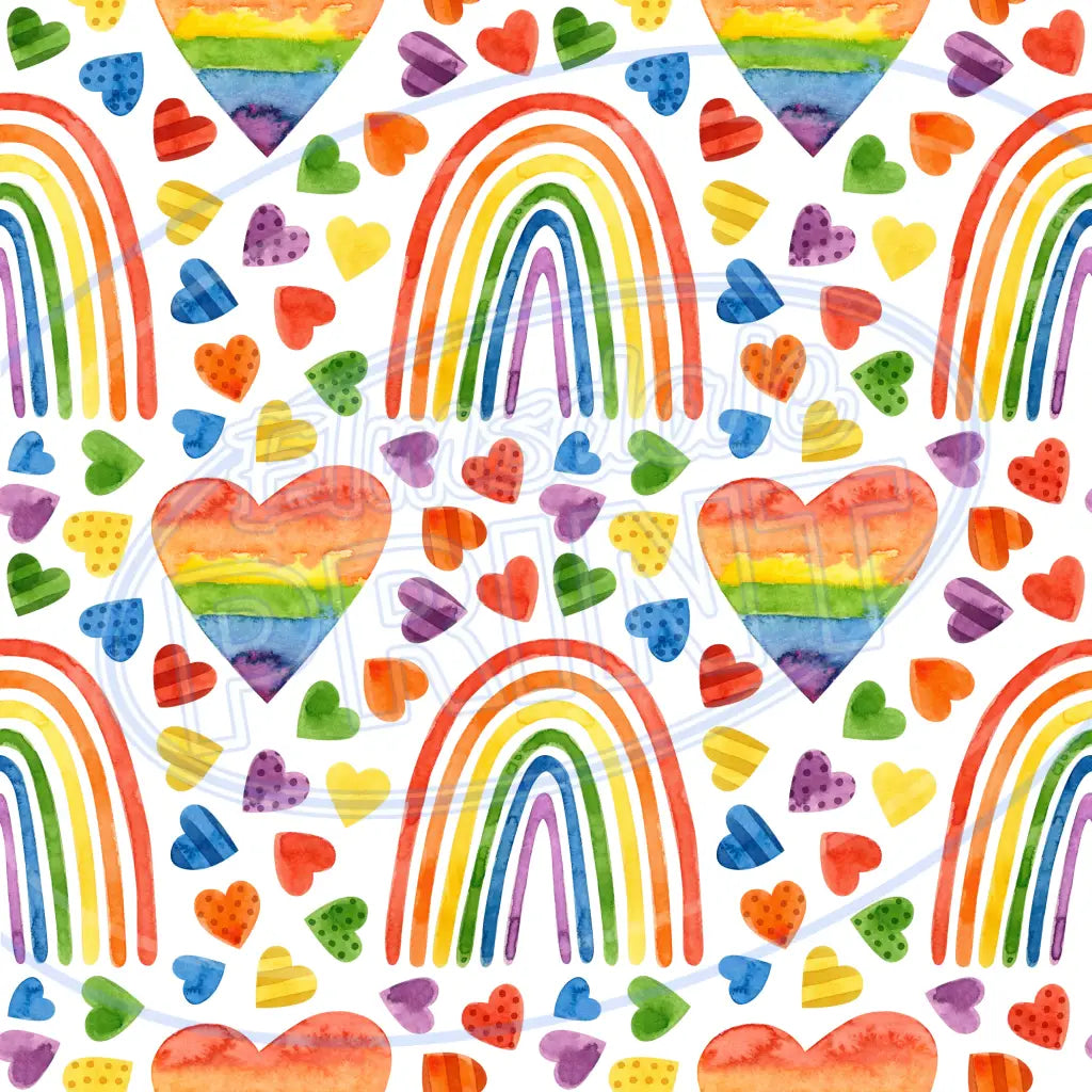 Light Rainbow 011 Printed Pattern Vinyl