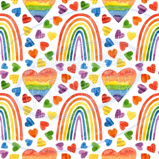 Light Rainbow 011 Printed Pattern Vinyl