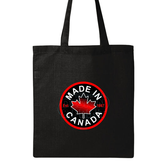 Made in Canada: Tote Bags - Black