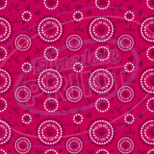Magical Magenta 003 Printed Pattern Vinyl