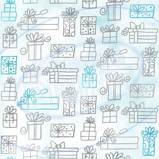 Magical Teal 009 Printed Pattern Vinyl