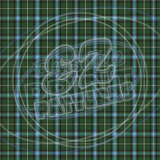 Maritime Tartan LAB 006 - Small Pattern - Printed Pattern Vinyl