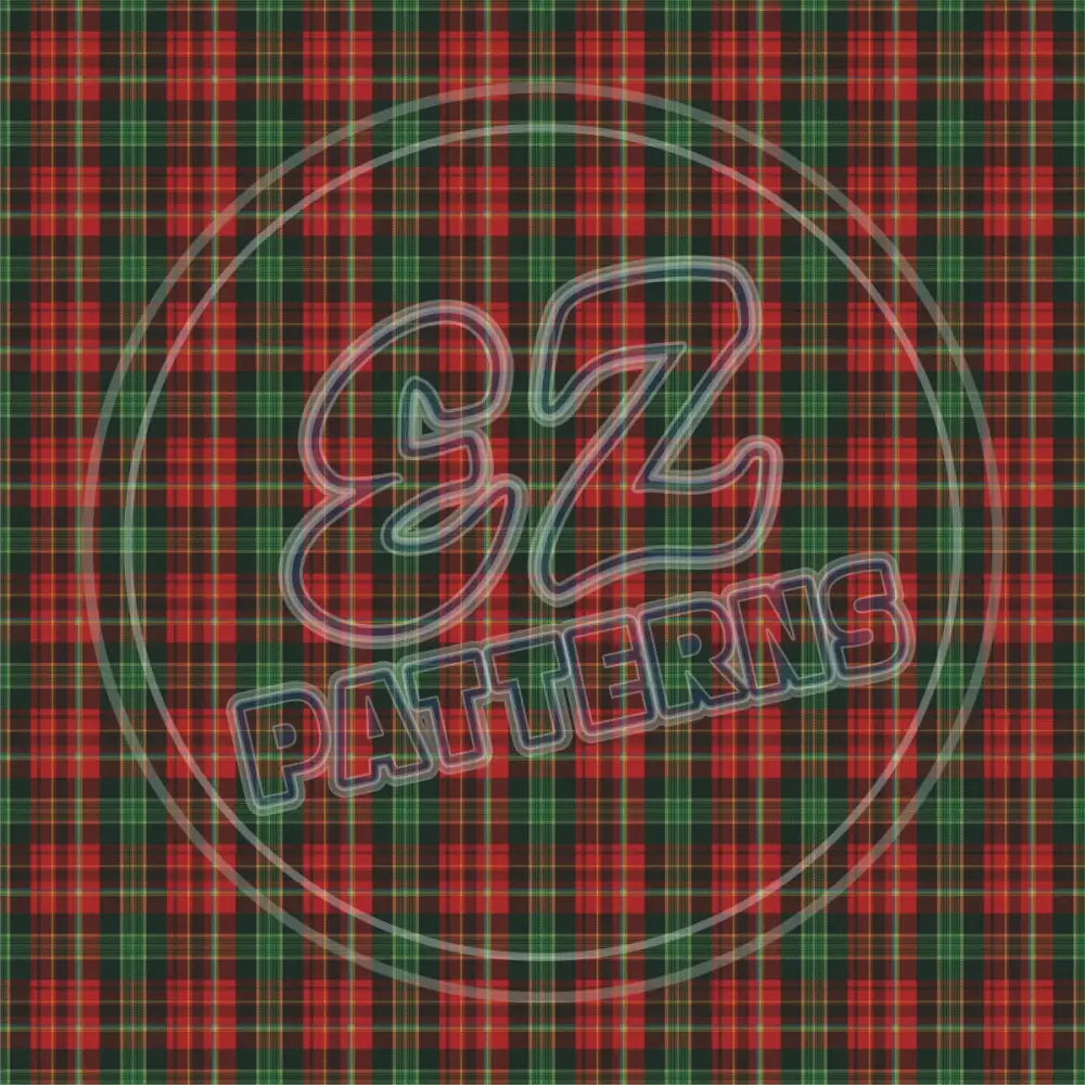 Maritime Tartan NB 003 - Small Pattern - Printed Pattern Vinyl