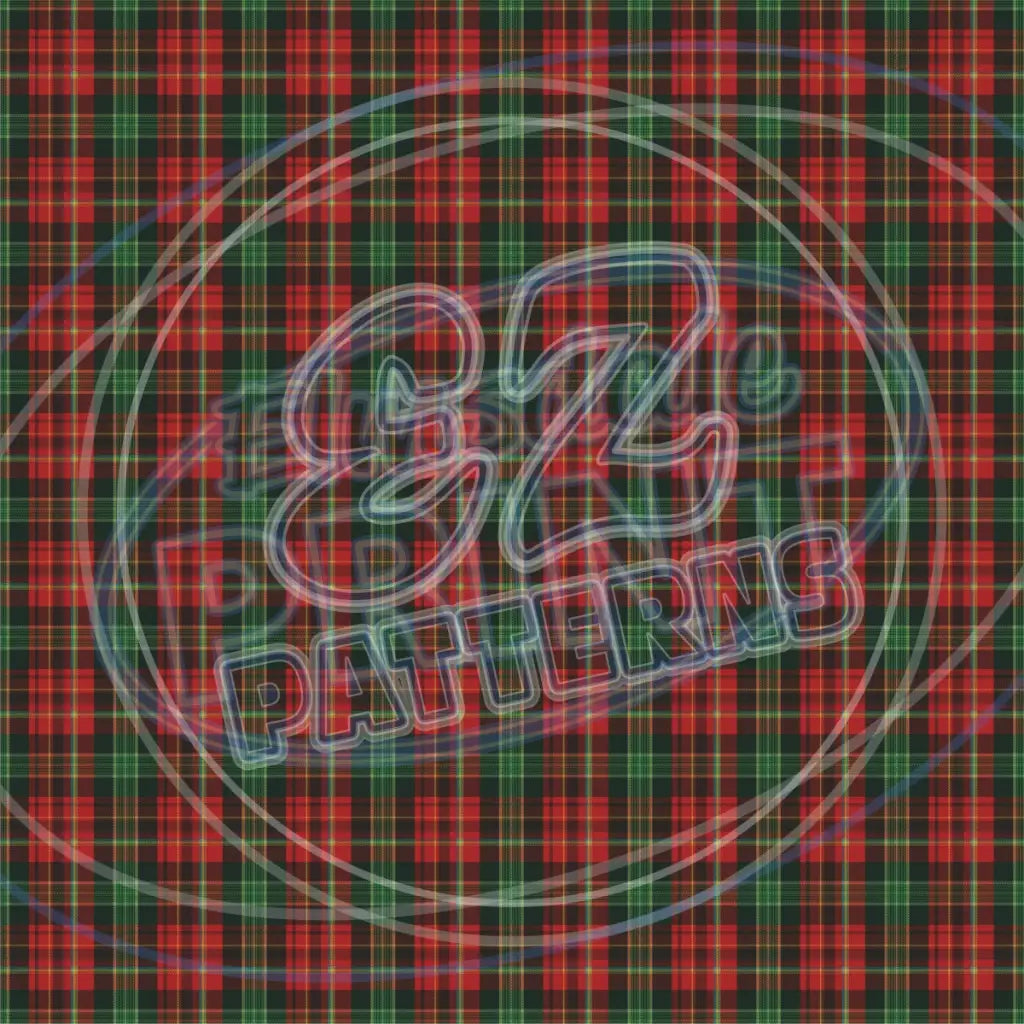 Maritime Tartan NB 003 - Small Pattern - Printed Pattern Vinyl