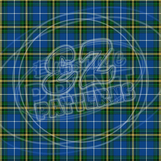 Maritime Tartan NS 001 - Printed Pattern Vinyl