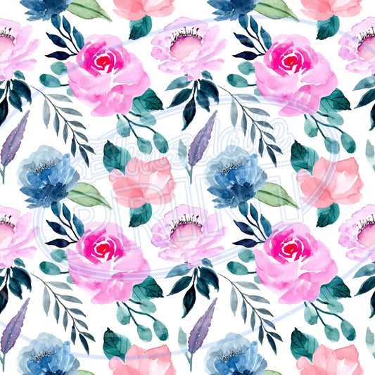 Meadow Bloom 002 Printed Pattern Vinyl