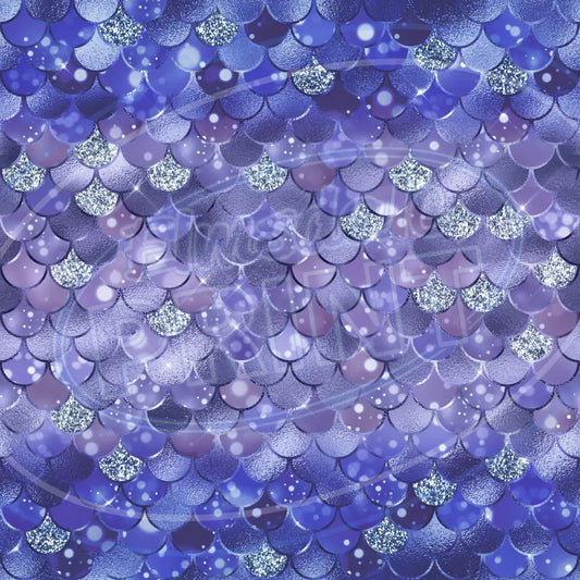 Mermaid Glitter 002 Printed Pattern Vinyl