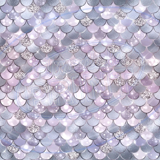 Mermaid Glitter 006 Printed Pattern Vinyl
