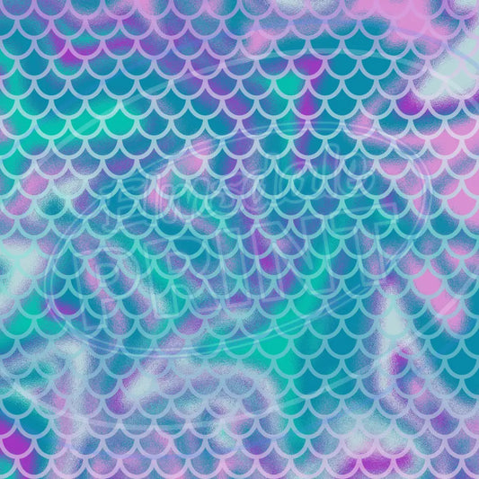 Mermaid Magic 006 Printed Pattern Vinyl
