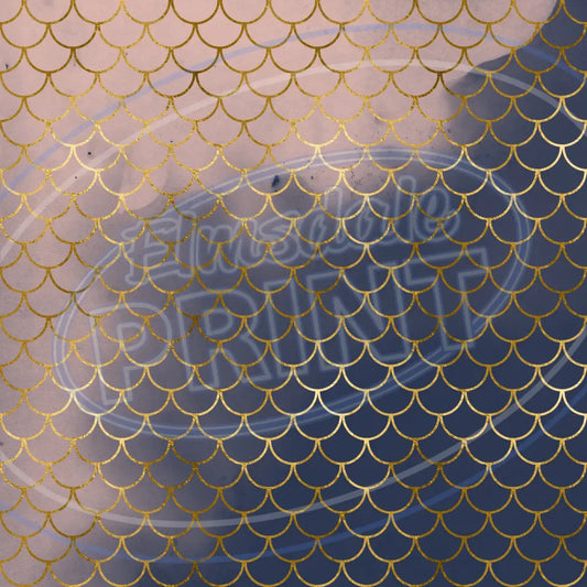 Mermaid Scales 003 Printed Pattern Vinyl