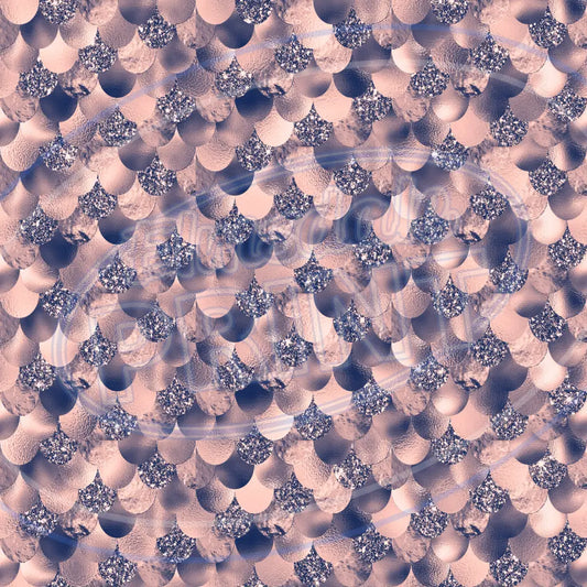 Mermaid Scales 015 Printed Pattern Vinyl