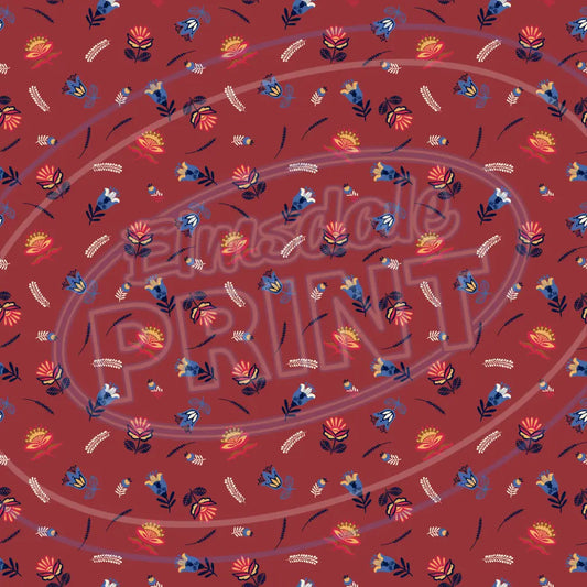 Modern Folk 008 Printed Pattern Vinyl