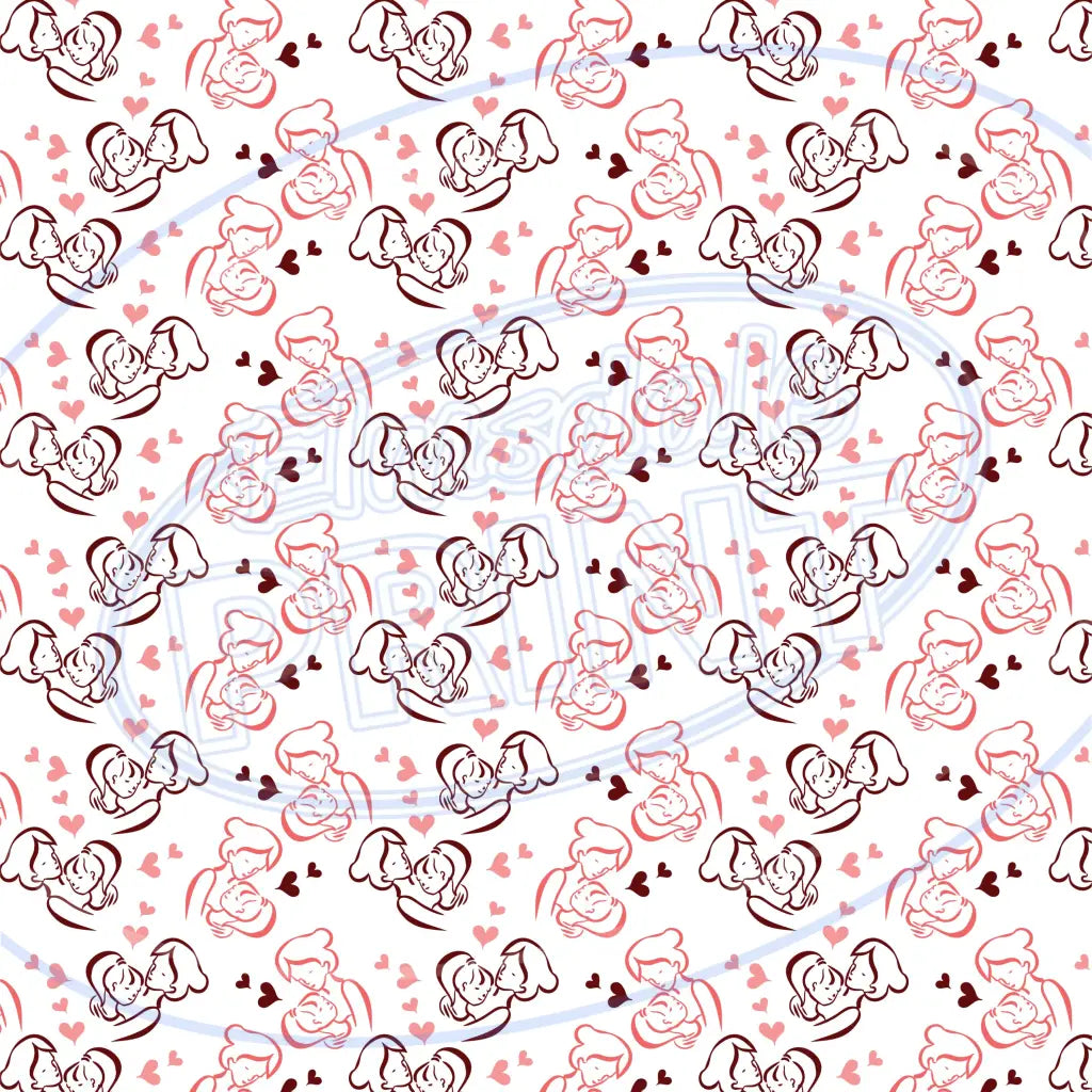 Mom Love 002 Printed Pattern Vinyl