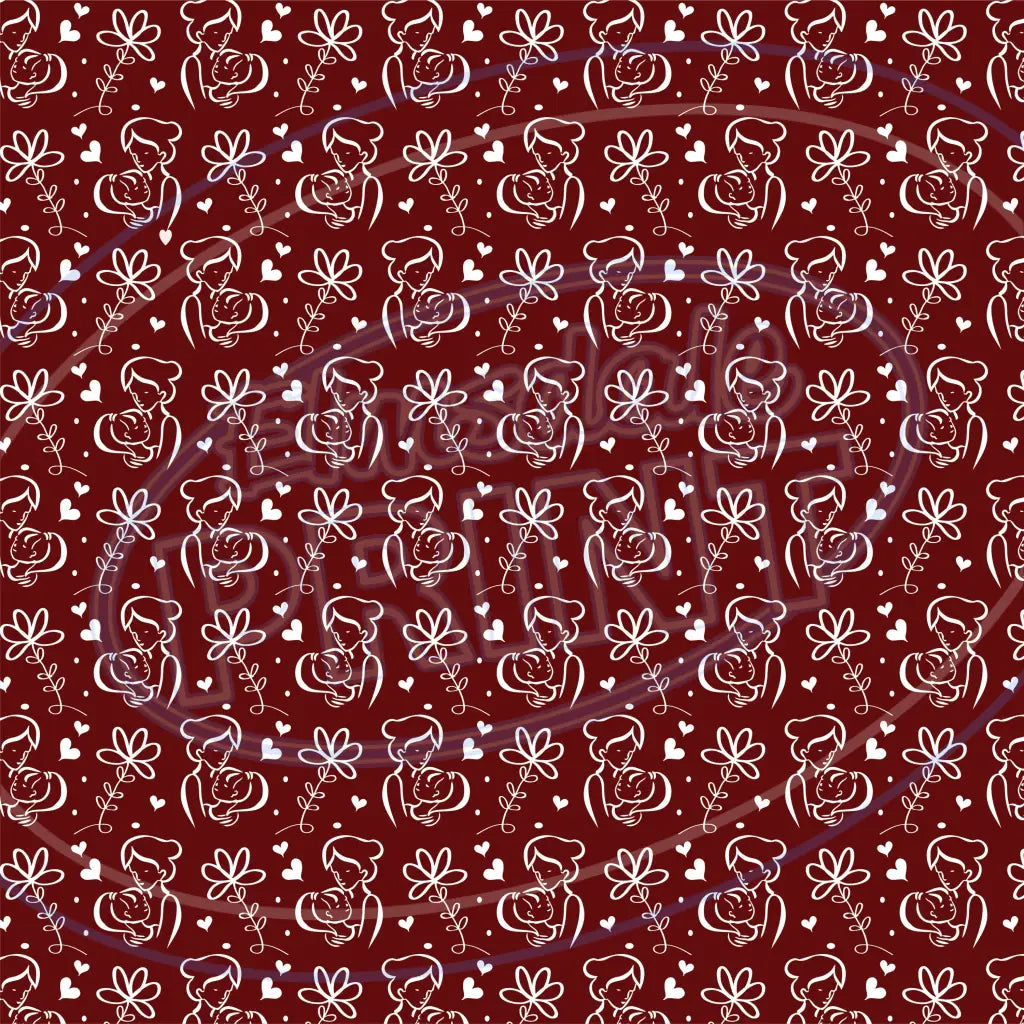 Mom Love 004 Printed Pattern Vinyl