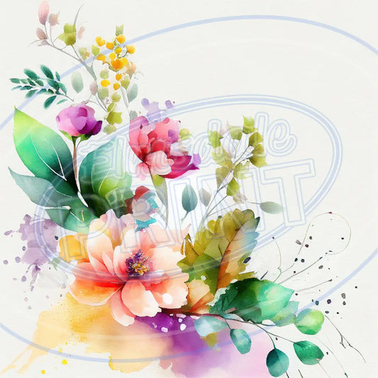 Morning Petals 002 Printed Pattern Vinyl