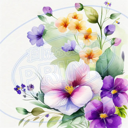 Morning Petals 007 Printed Pattern Vinyl