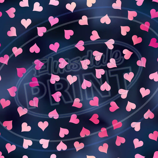 Navy Blush 015 Printed Pattern Vinyl