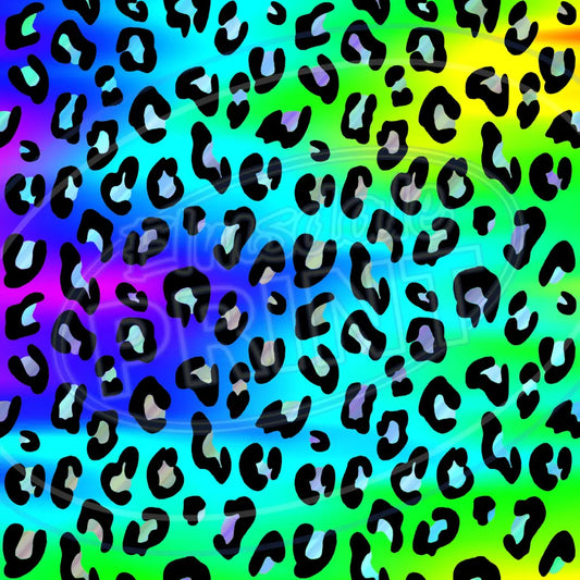 Neon Leopard 009 Printed Pattern Vinyl