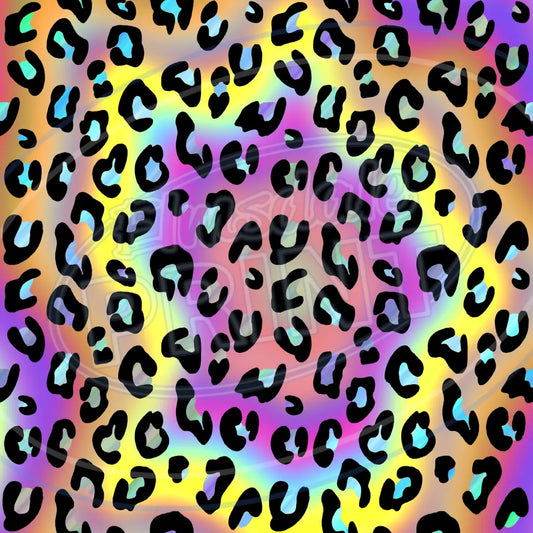 Neon Leopard 012 Printed Pattern Vinyl