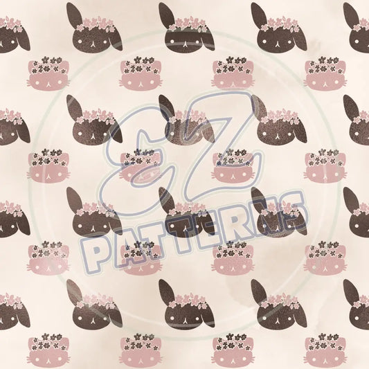 Neutral Nursery 015 Printed Pattern Vinyl