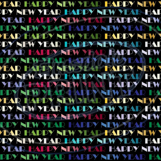 New Years Eve 002 Printed Pattern Vinyl