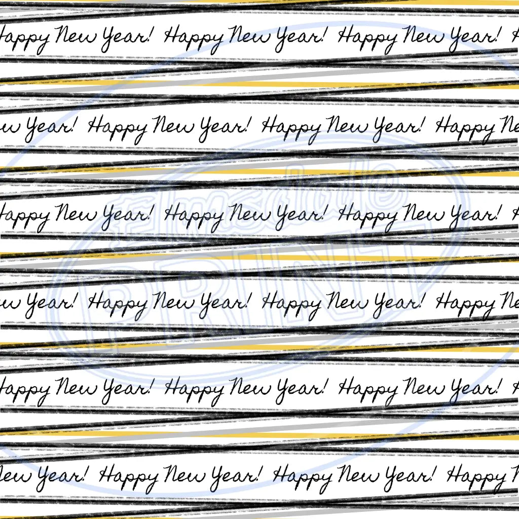 New Years Party 010 Printed Pattern Vinyl