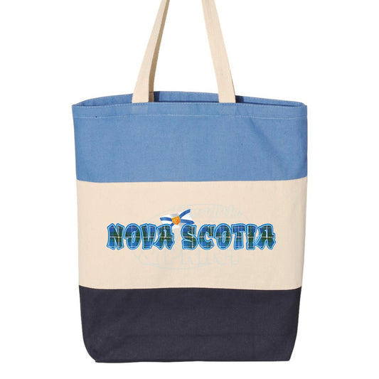 Nova Scotia Tartan Flag: Tote Bags