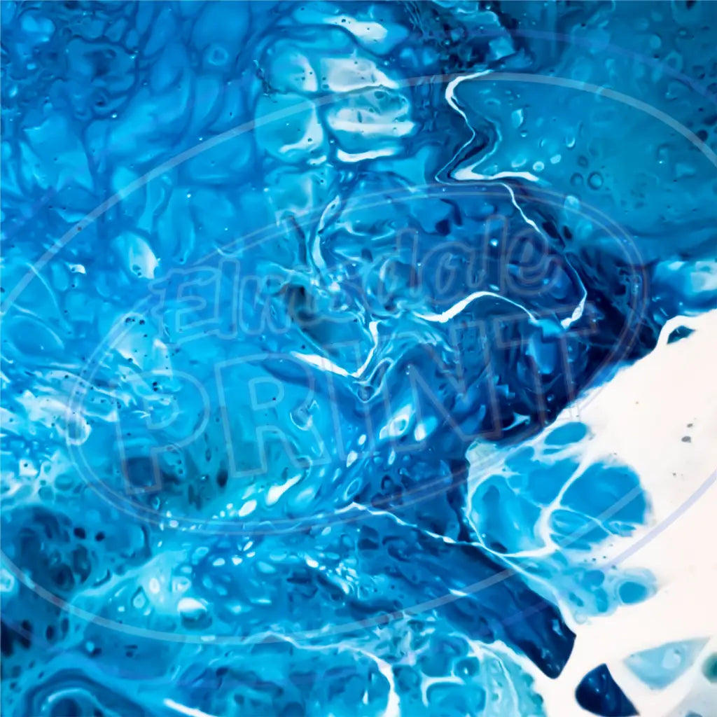 Ocean Tide Pour 007 Printed Pattern Vinyl