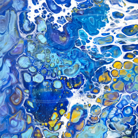 Ocean Tide Pour 014 Printed Pattern Vinyl