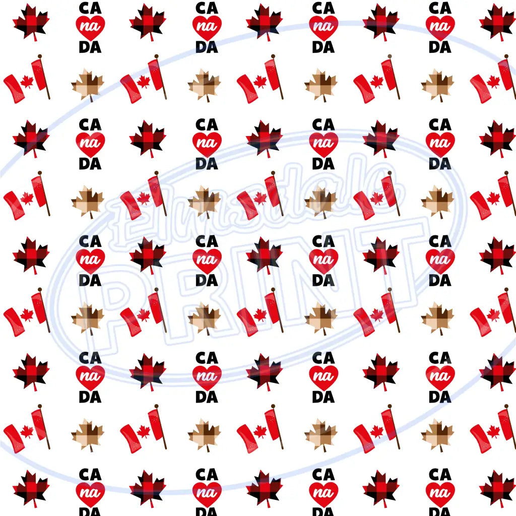 Oh Canada 002 Printed Pattern Vinyl