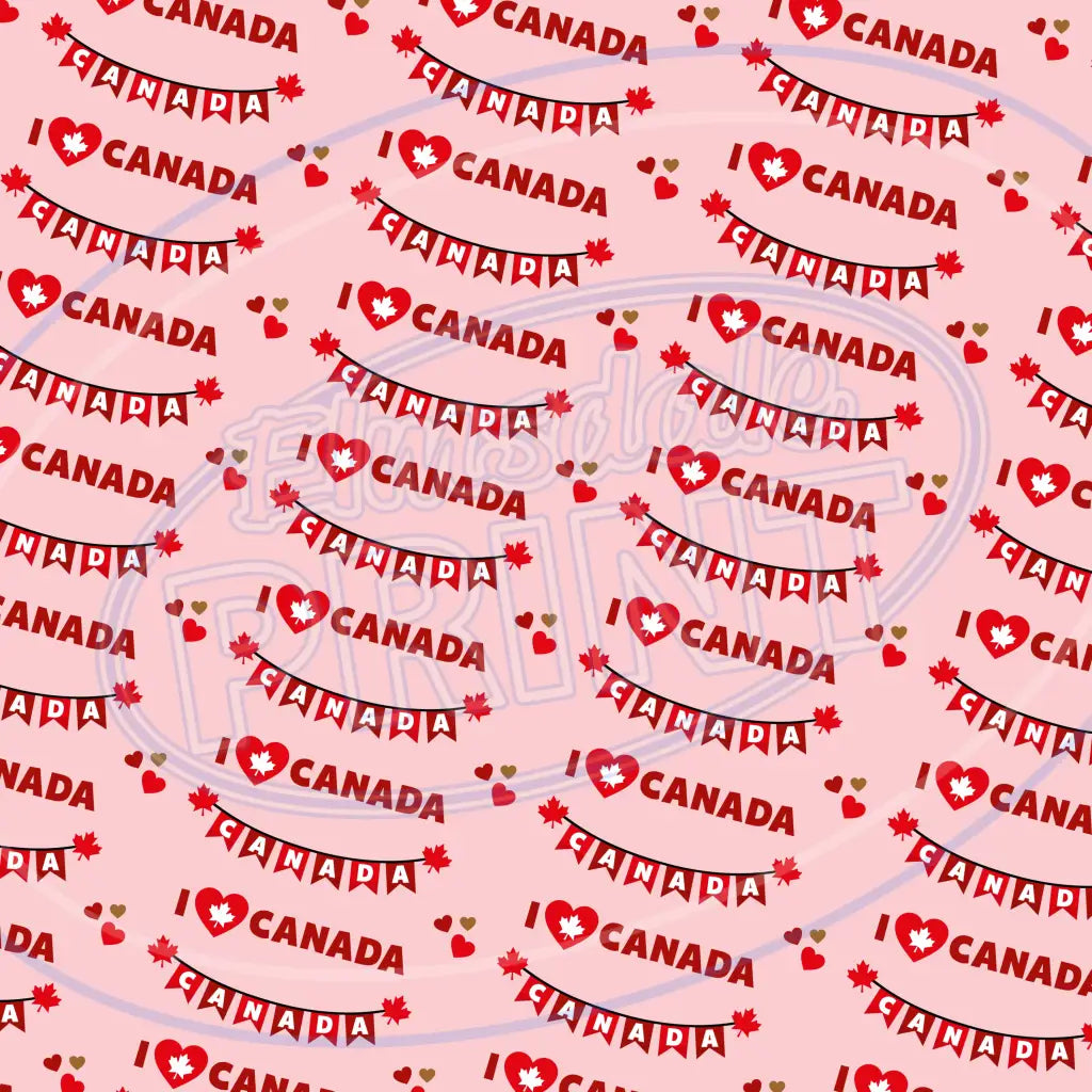 Oh Canada 010 Printed Pattern Vinyl