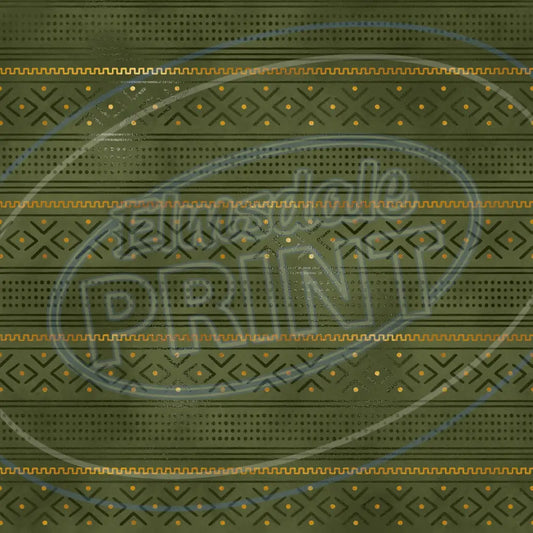 Olive Gold 010 Printed Pattern Vinyl