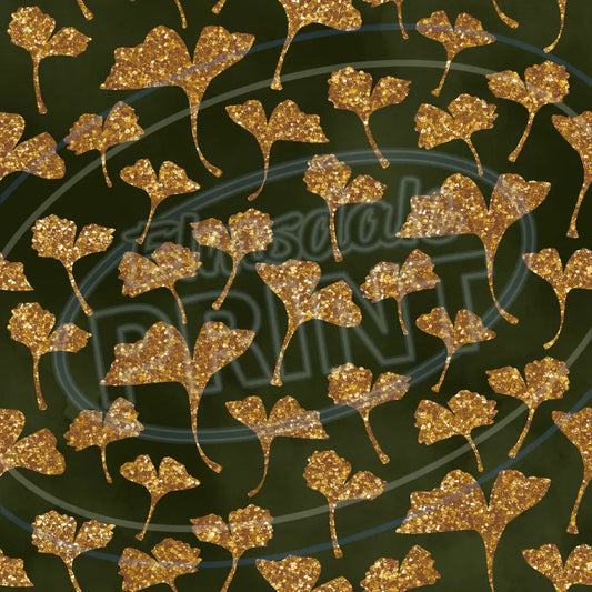 Olive Gold 015 Printed Pattern Vinyl