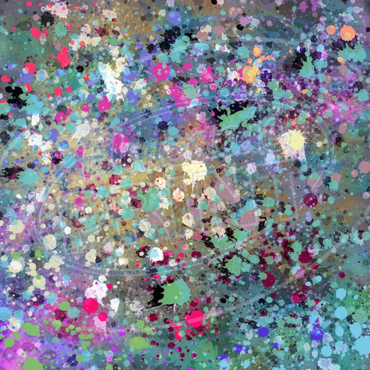 Paint Splatter 007 Printed Pattern Vinyl