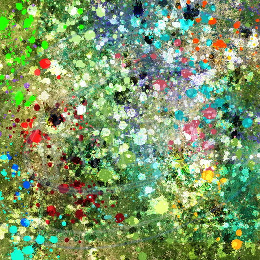Paint Splatter 009 Printed Pattern Vinyl
