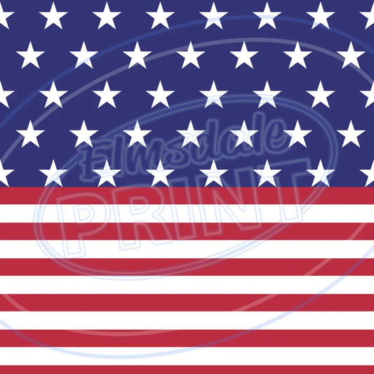 Patriotic Flag 008 Printed Pattern Vinyl