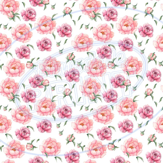 Peony Pink 004 Printed Pattern Vinyl