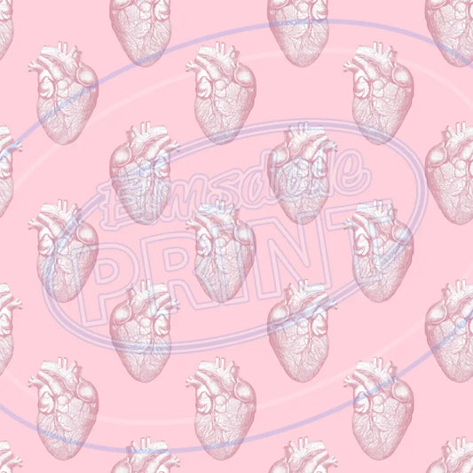 Pink Black Goth 007 Printed Pattern Vinyl