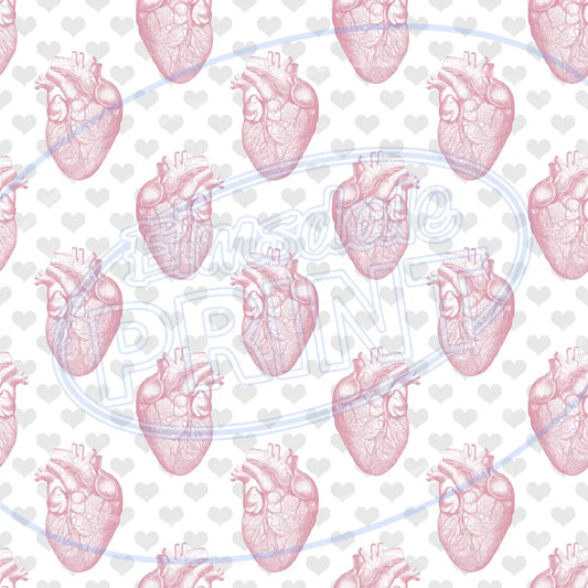 Pink Black Goth 010 Printed Pattern Vinyl