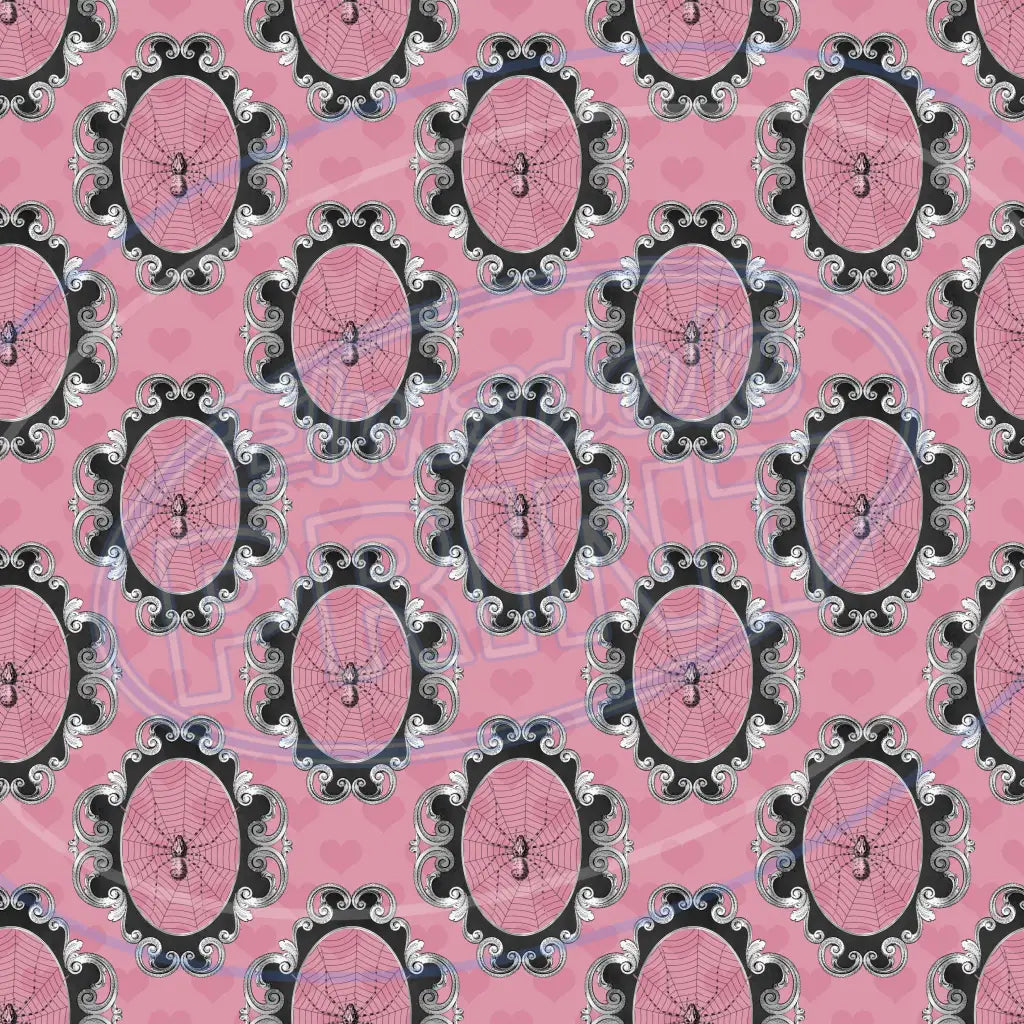 Pink Black Goth 013 Printed Pattern Vinyl
