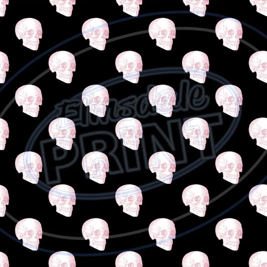 Pink Black Goth 017 Printed Pattern Vinyl
