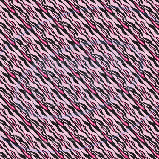 Pink Safari 003 Printed Pattern Vinyl