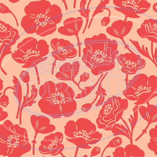 Poppy Garden 008 Printed Pattern Vinyl