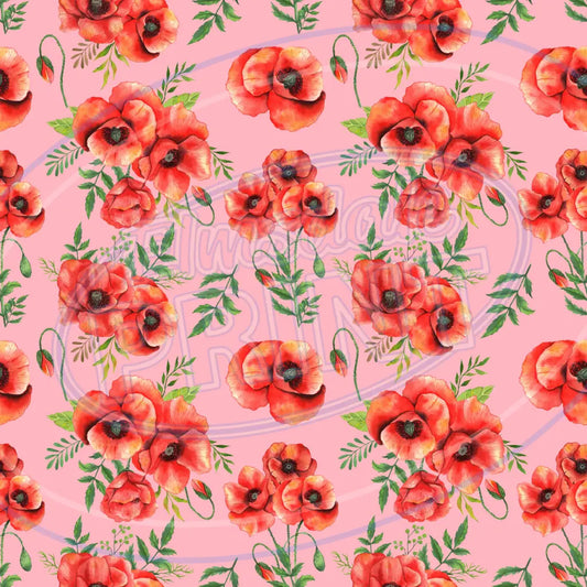 Poppy Meadows 002 Printed Pattern Vinyl