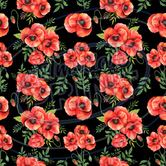 Poppy Meadows 008 Printed Pattern Vinyl