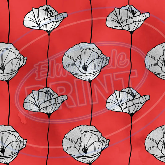 Poppy Sheen 003 Printed Pattern Vinyl