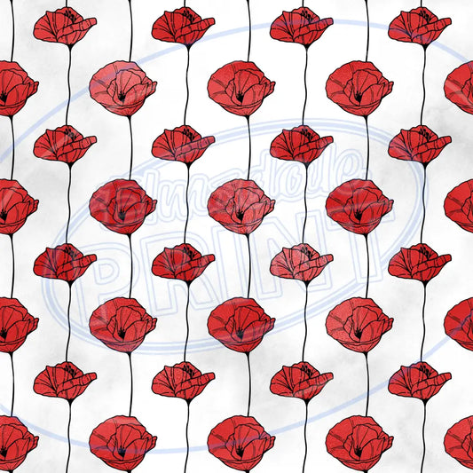 Poppy Sheen 015 Printed Pattern Vinyl