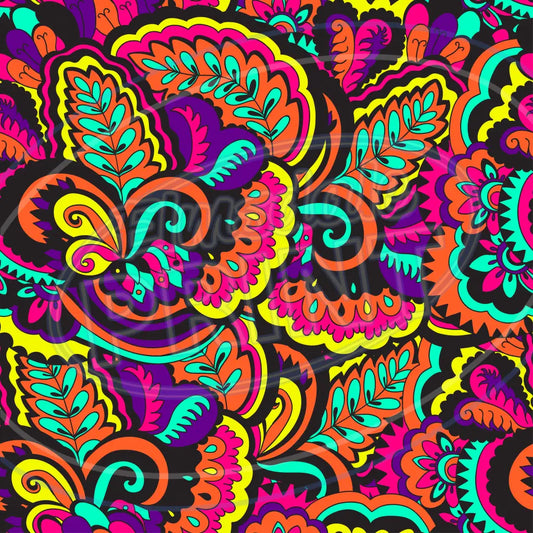 Trippy Psychedelic 003 Printed Pattern Vinyl