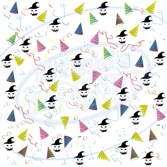 Pumpkin Head 010 Printed Pattern Vinyl