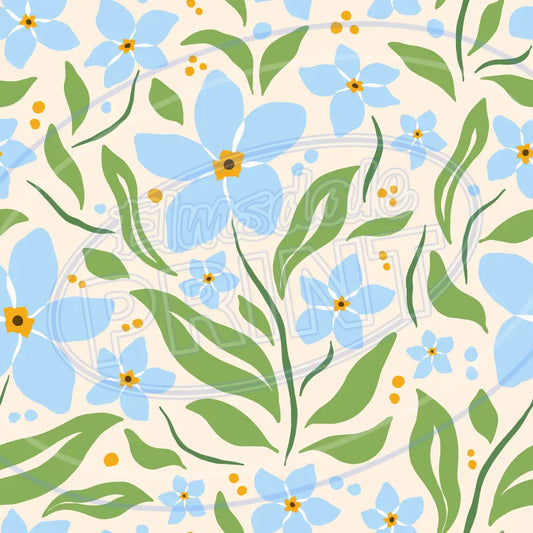 Purple Petals 001 Printed Pattern Vinyl